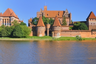 Замок Тевтонского Ордена в городе Мальборк