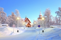 Зимняя сказка в Финляндии
