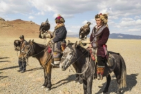 Особенности соколиной охоты в Монголии
