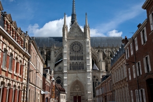 Кафедральный собор в городе Амьен