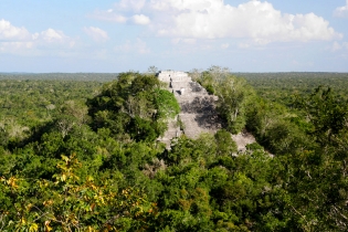 Древний город майя Калакмуль